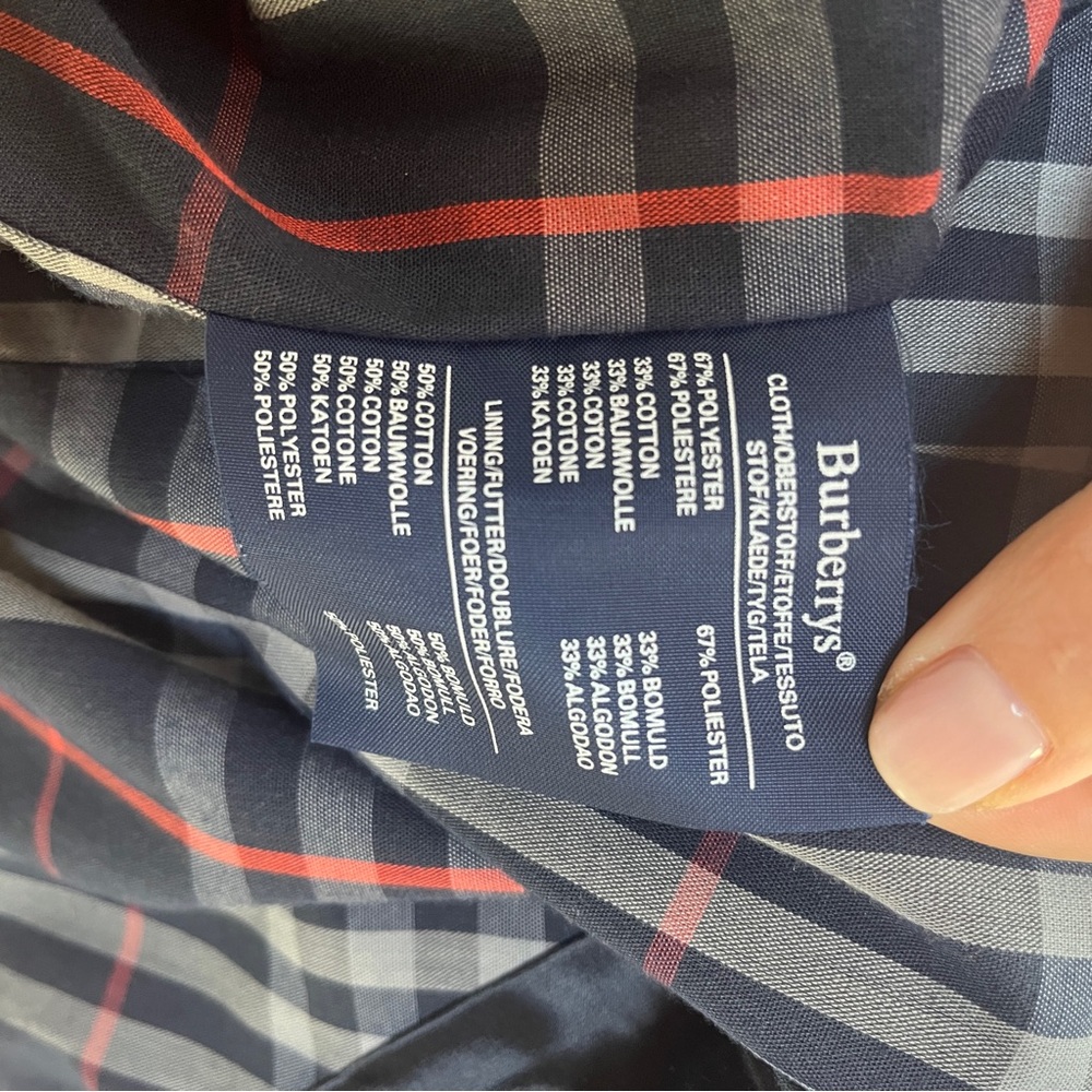Vintage Burberry Trench Coat - Picture 6 of 10